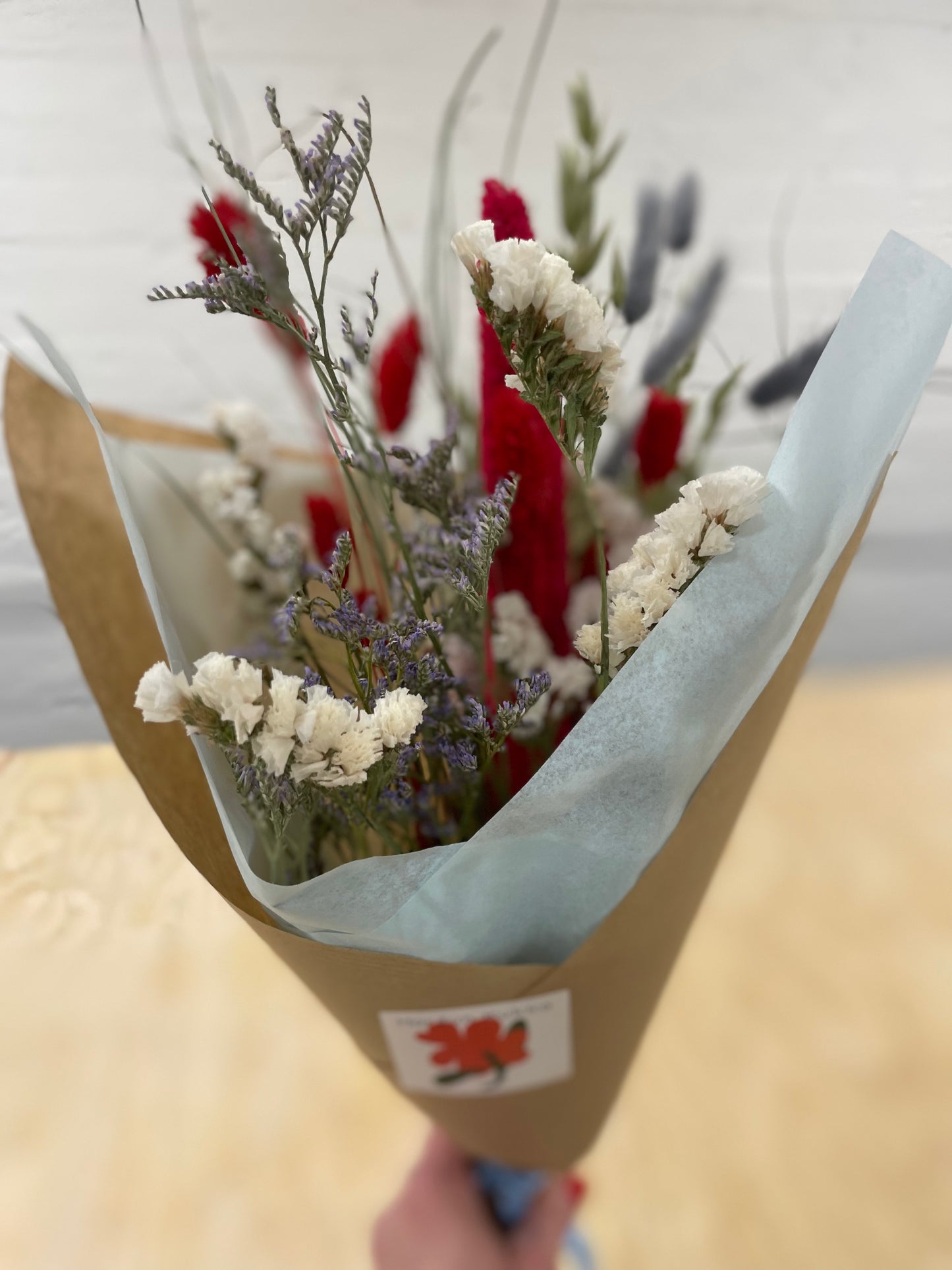 Siro kuivakukkakimppu