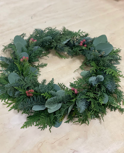 Talvinen havukranssi