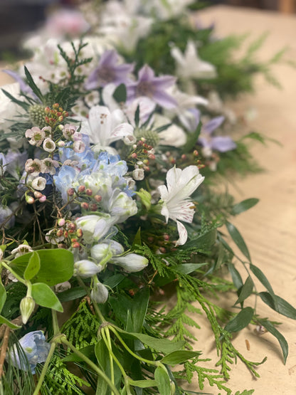 Casket arrangement from