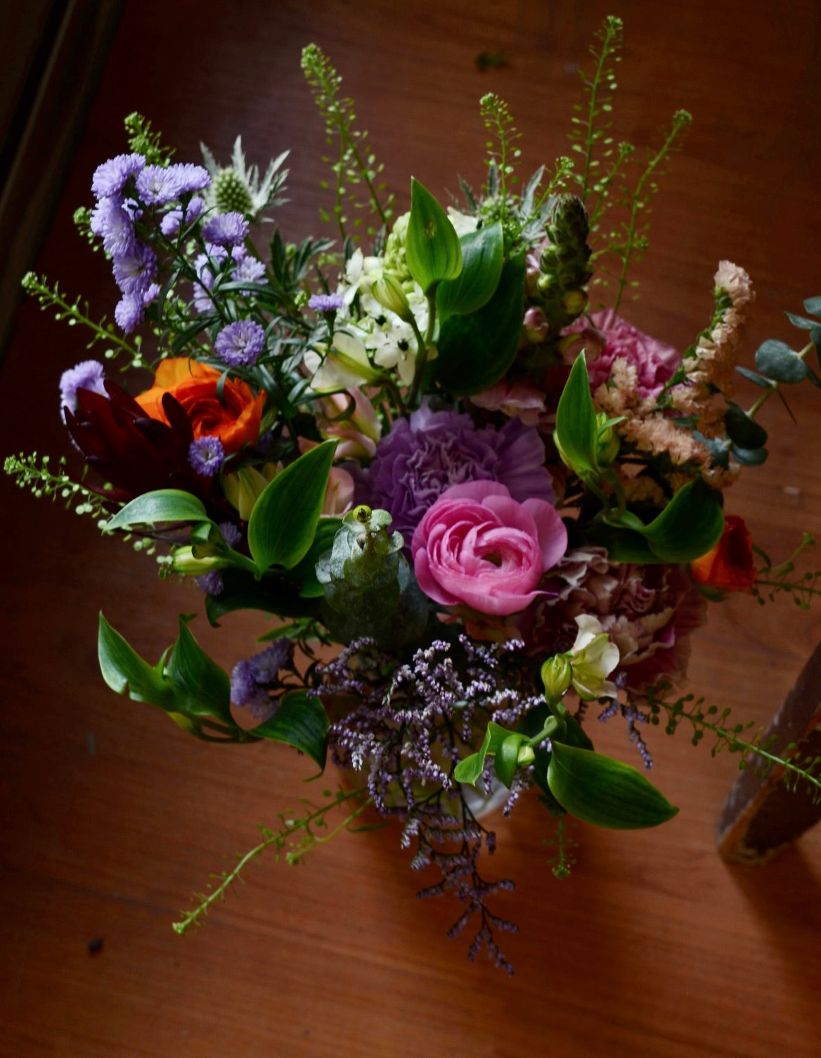 Condolence bouquet from