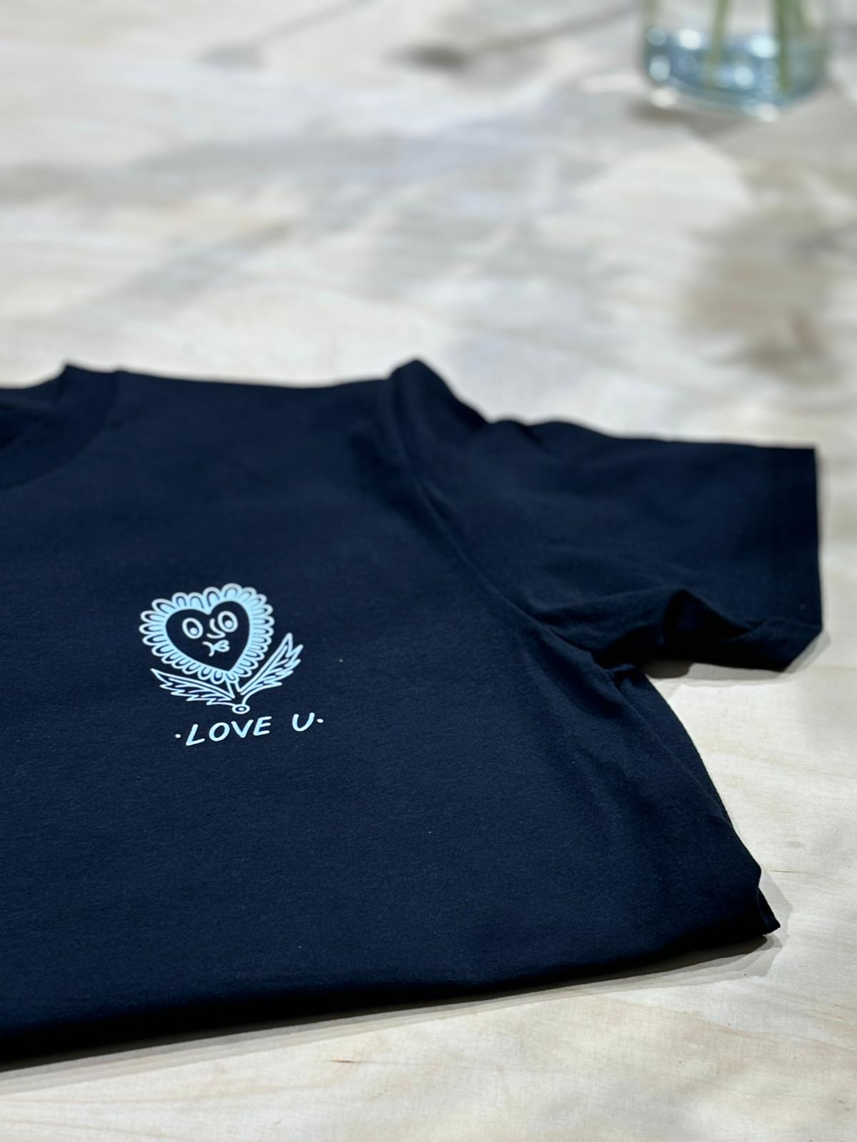 Love U T-shirt 🩵/// -30%